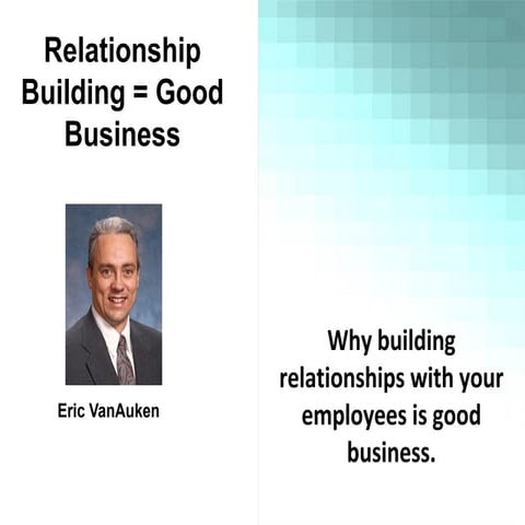 Relationship building