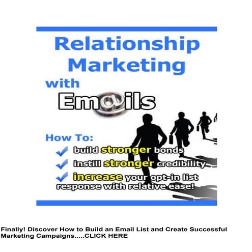Relationship marketing with_e-mails 