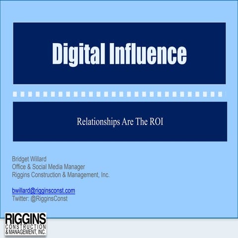 Relationships are the ROI