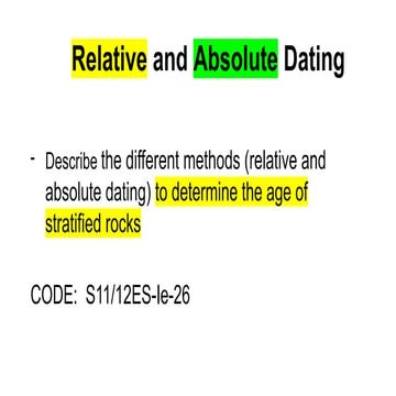 Relative-and-Absolute-Dating-Week-6-LEARNERS-COPY.pptx