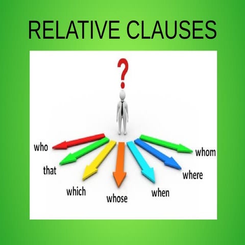 Relative clauses