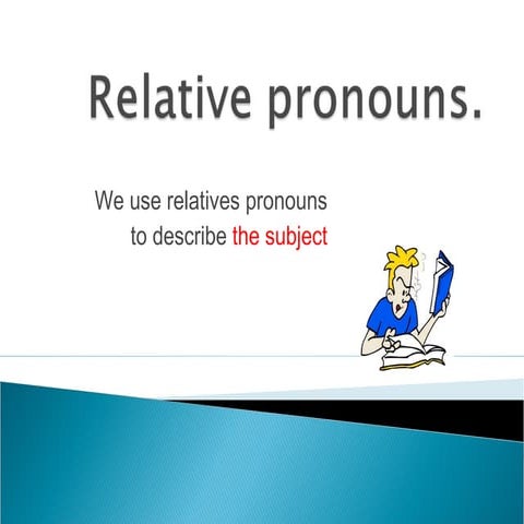 Relative pronounselemental
