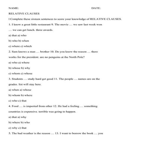 UNIT 2 – REVIEW QUIZ IN ON AT COMPOUND ADJ AND OTHERS.pptx