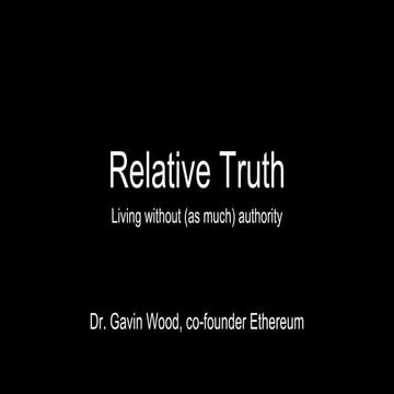 Relative truth