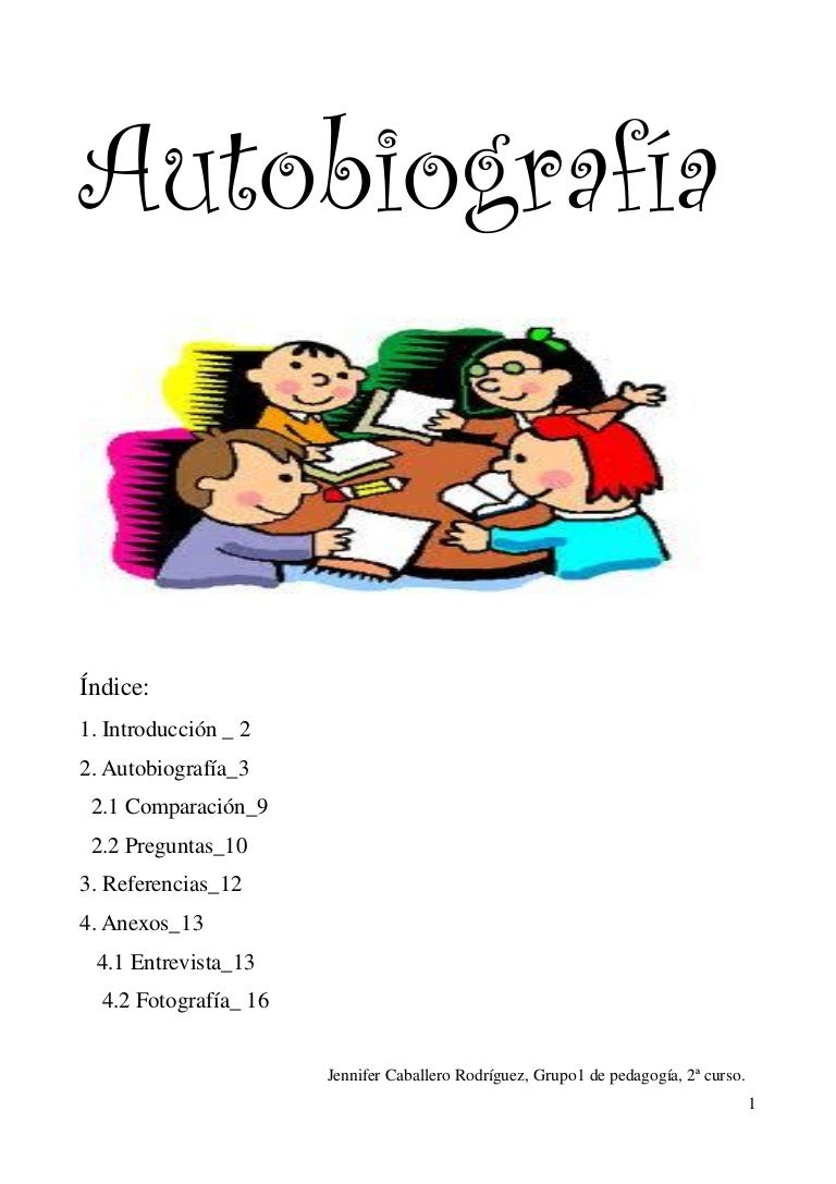 Autobiografía, didáctica