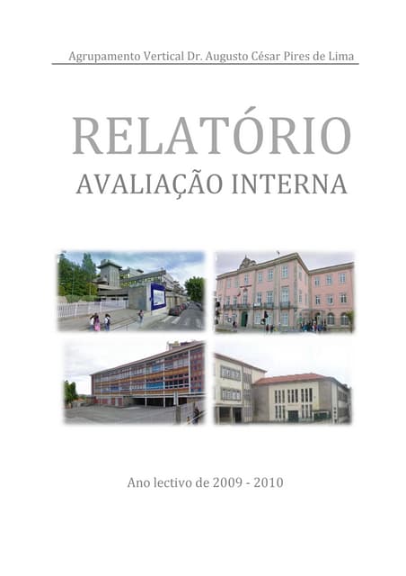 Relatório avaliação interna