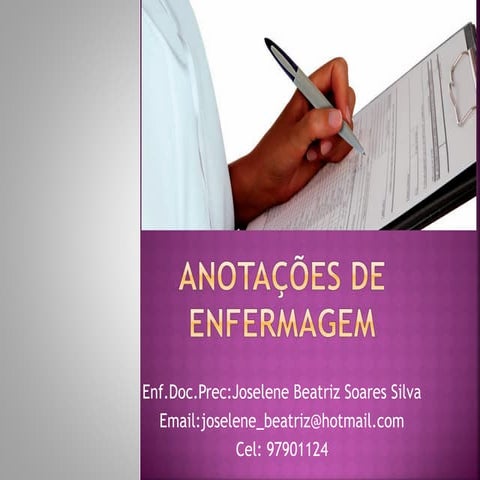 Relatórios de enfermegem