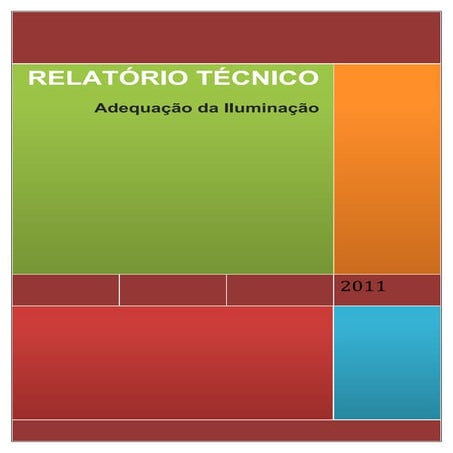 Relatório técnico   Iluminação Oficina Central 