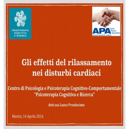 GLI EFFETTI DEL RILASSAMENTO NEI DISTURBI CARDIACI 