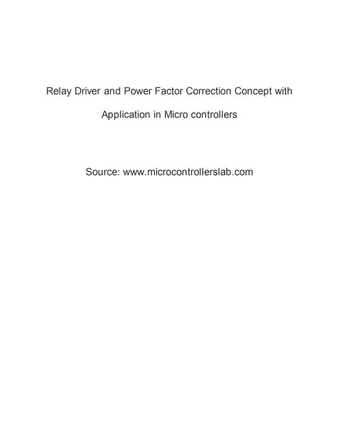 Relay  driver