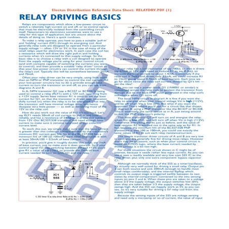 Relay driver basic