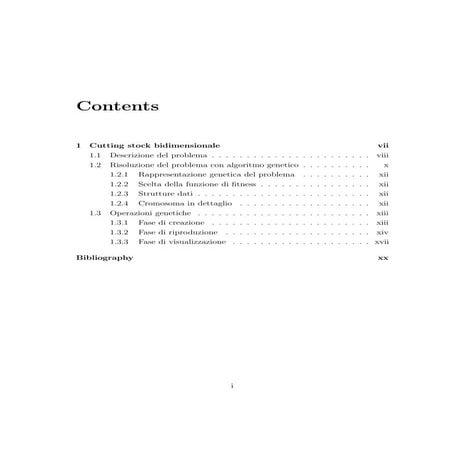 Cutting stock bidimensionale