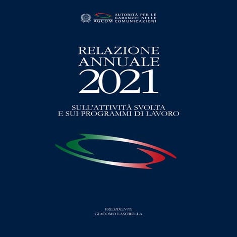 Relazione Agcom 2021