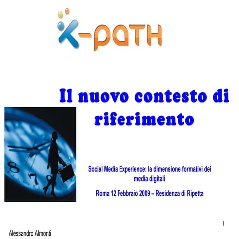 Relazione Almonti Social Media Experience
