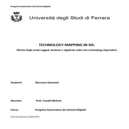 Relazione laboratorio pasd