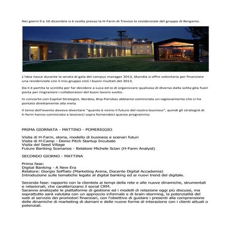 Relazione residenziale