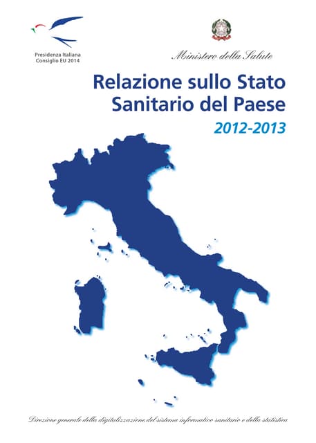 Relazione stato sanitario