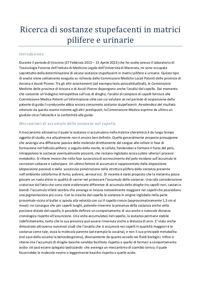 Relazione Tirocinio Relazione Tirocinio