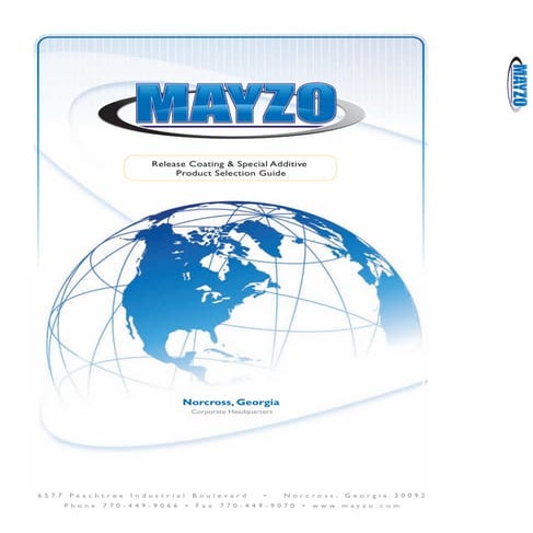Release coating special additive product selection guide