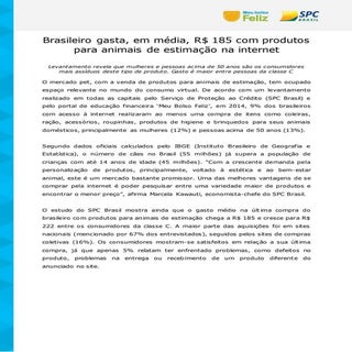 Brasileiro gasta, em média, R$ 185 ...