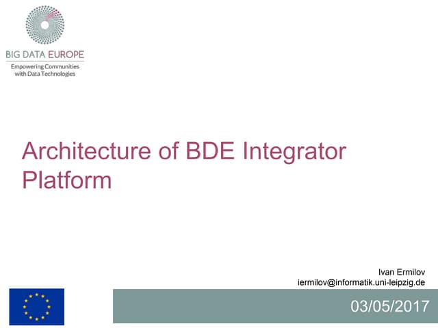 Release webinar   architecture