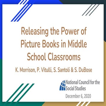 Releasing the Power of Picture Books in Middle School Classrooms