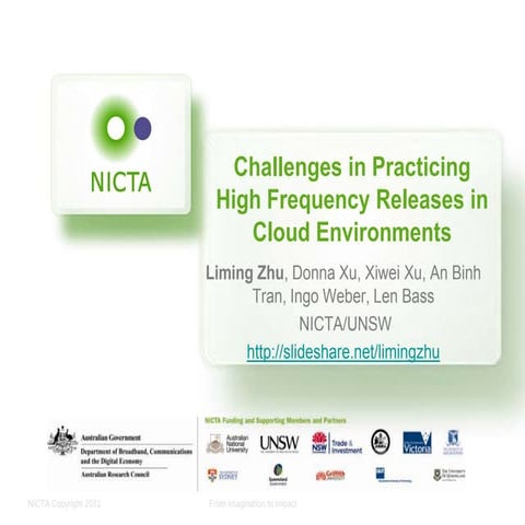 Challenges in Practicing High Frequency Releases in Cloud Environments 