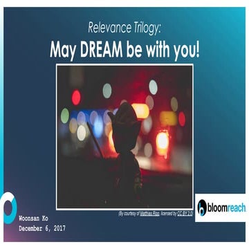 Relevance trilogy  may dream be with you! (dec17)