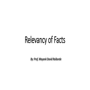 Relevancy of Facts.pptx