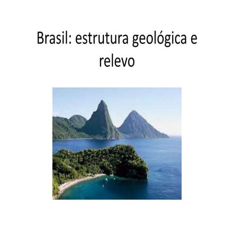 Trabalho sobre relevo - Rafaelle