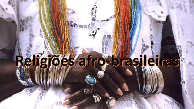 Religiões afro-brasileiras 