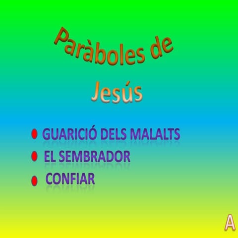 PARABOLES | PPTX