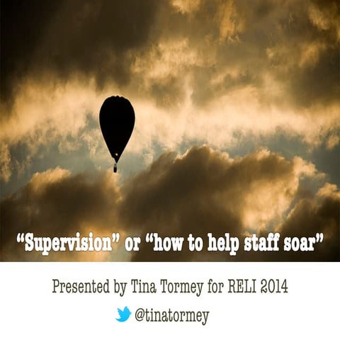 Reli 2014 supervision