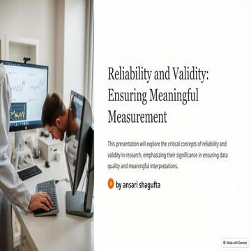 Reliability-and-Validity-Ensuring-Meaningful-Measurement