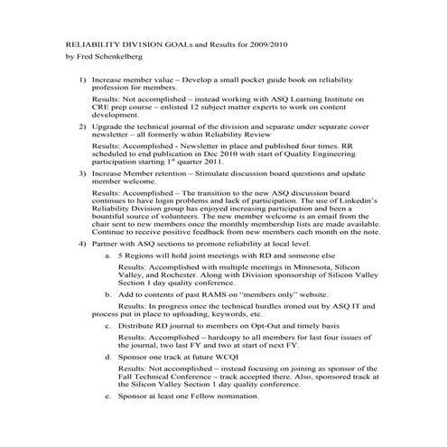 Reliability 9 1-10 business plan