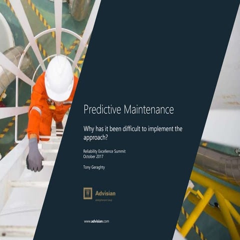 Predictive maintenance