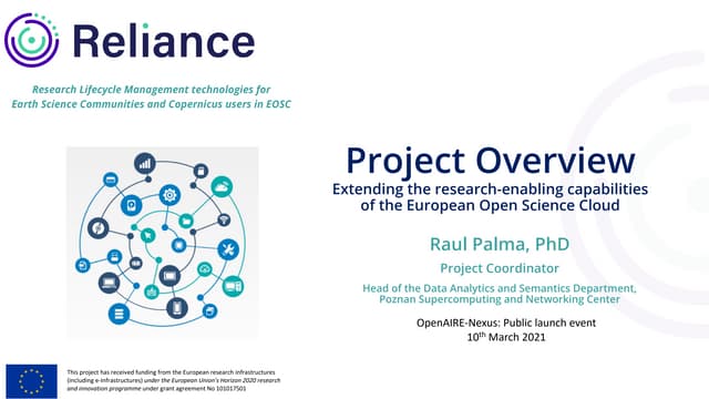 Reliance project introduction