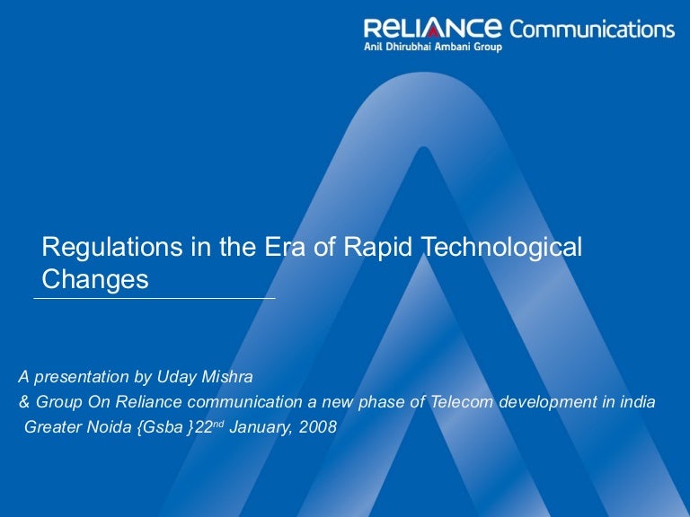 Reliance an introduction