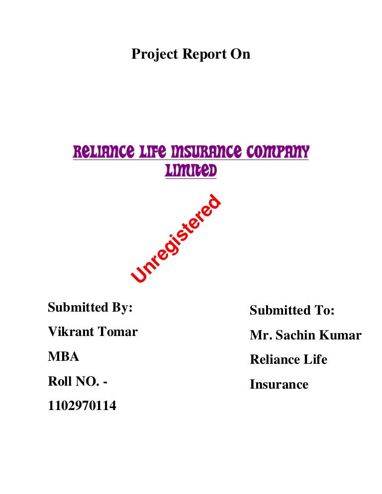 Reliance life insurance (1)