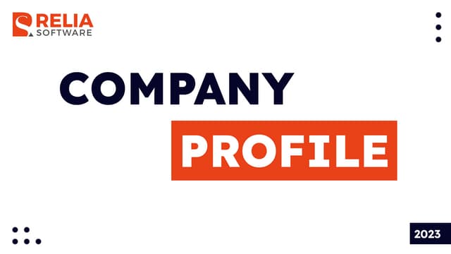 RELIA SOFTWARE- COMPANY PROFILE.pdf