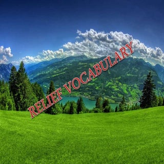 RELIEF VOCABULARY