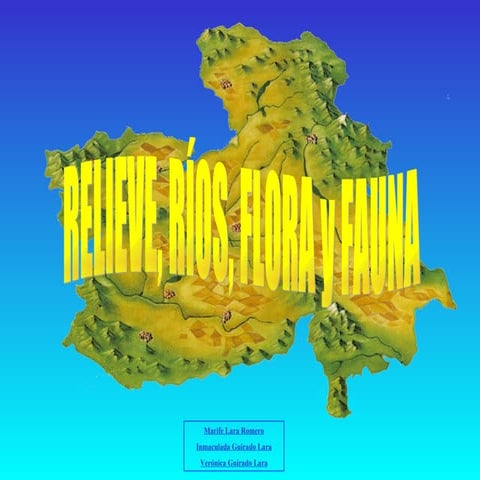 Relieve de Castilla La Mancha