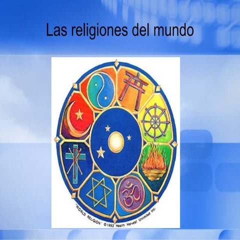 Religiones mas importantes del mundo | PPTX
