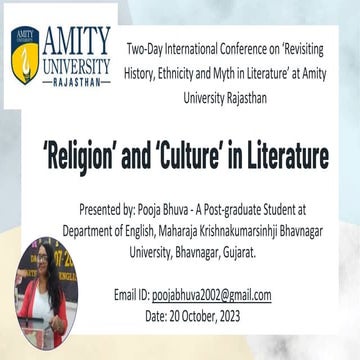 ‘Religion' and 'Culture' in Literature.pptx