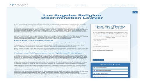 Religion Discrimination Lawyer Los Angeles - Theory Law APC.pdf