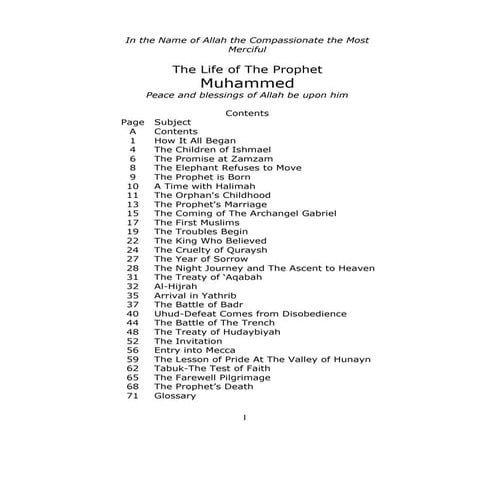 Religion Made Sense Of & The Life Of Muhammed Pbuh