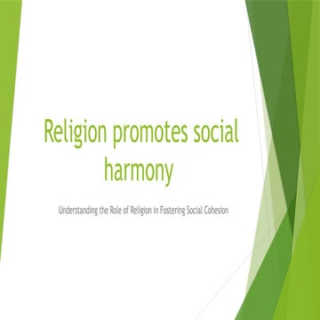 :( Religion promotes social harmony.pptx