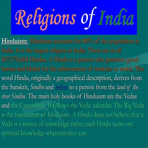 Religions of India