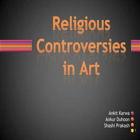 Religious controversies in art