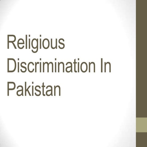 Religious discrimination